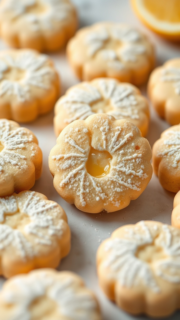 12. Honey Lemon Shortbread