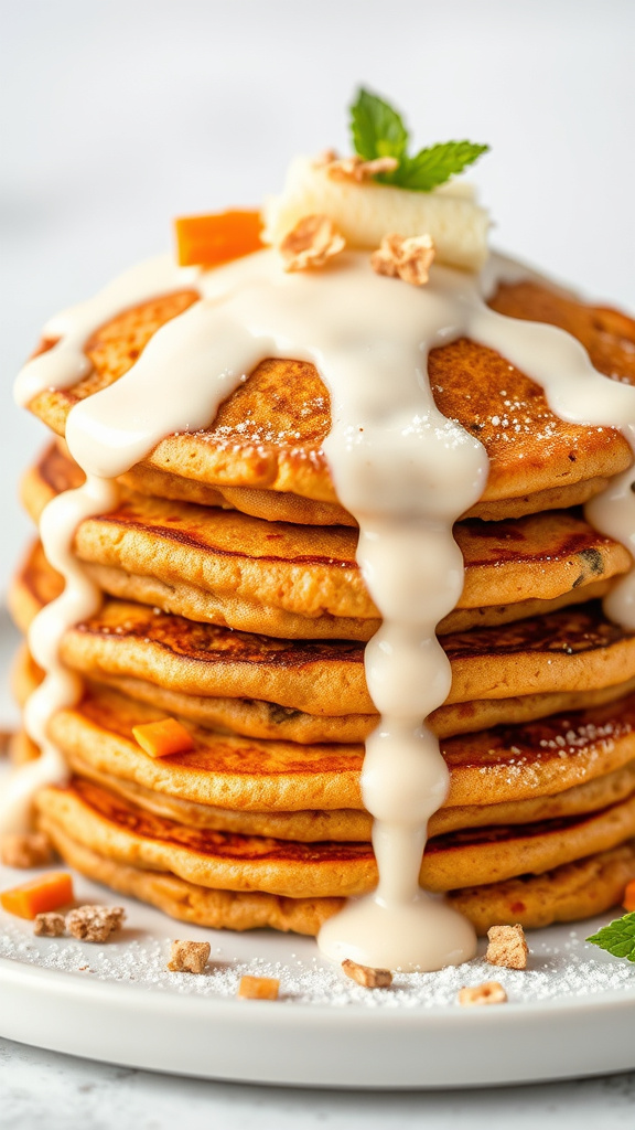 16. Carrot Cake Pancakes