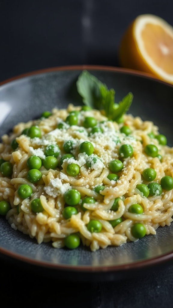 18. Spring Pea Risotto