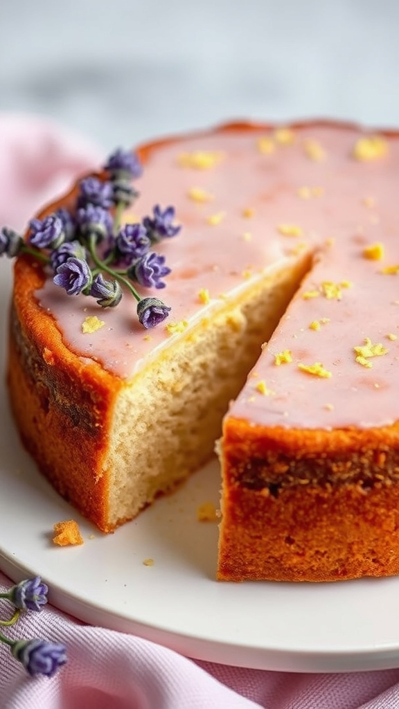 20. Lavender Lemonade Cake