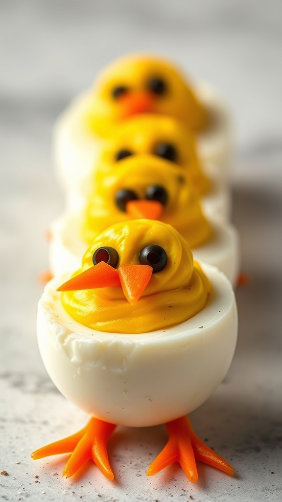 21. Deviled Egg Chicks