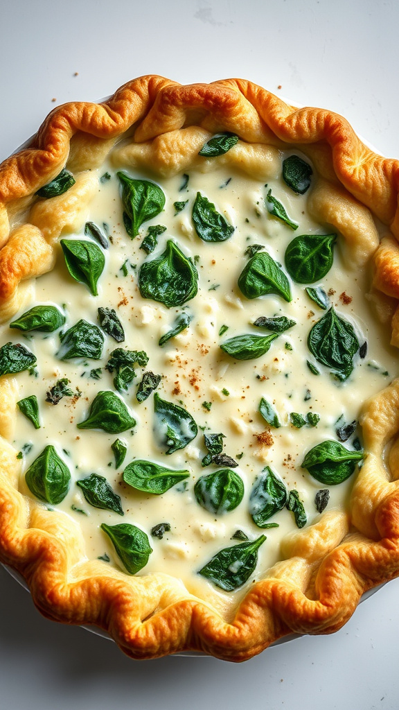 5. Spinach Ricotta Easter Pie