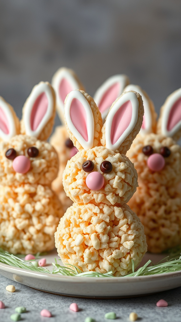 14. Bunny Rice Krispie Treats