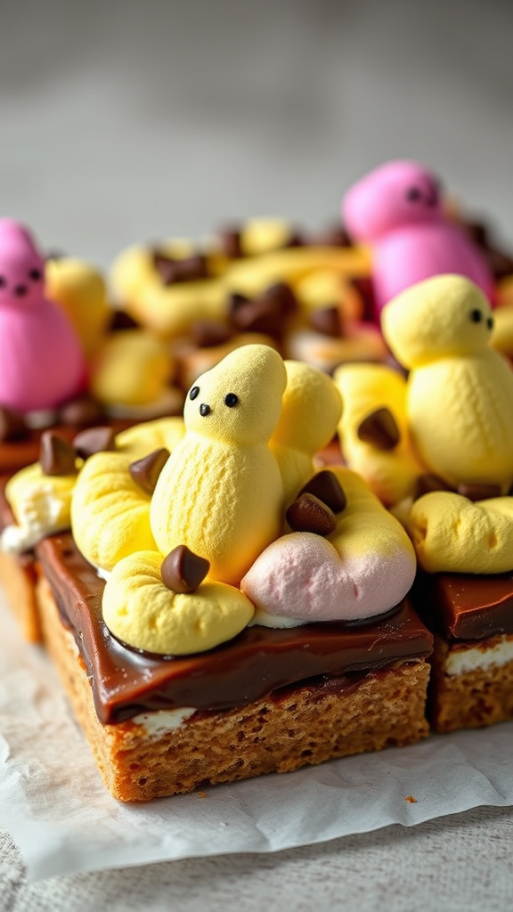 3. Peeps S’mores Bars