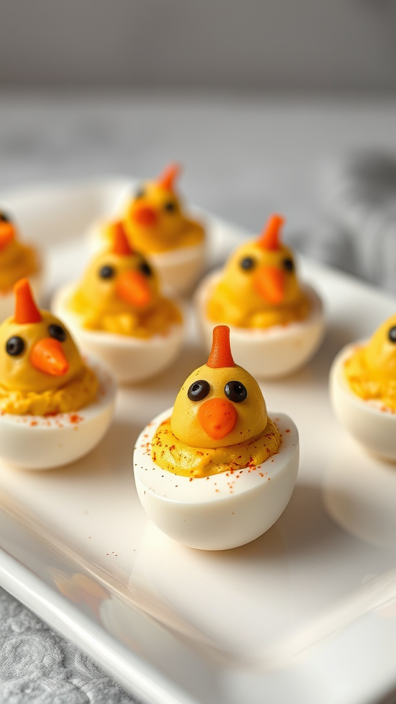 10. Deviled Egg Chicks