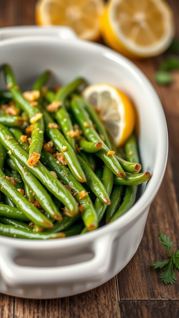 11. Garlic Butter Green Beans