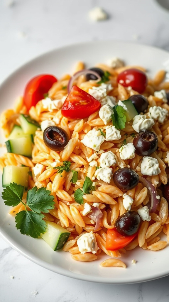 22. Mediterranean Orzo Salad