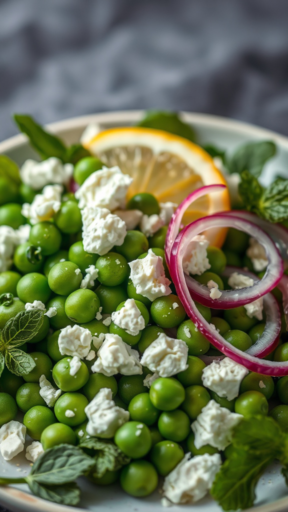 5. Spring Pea and Mint Salad