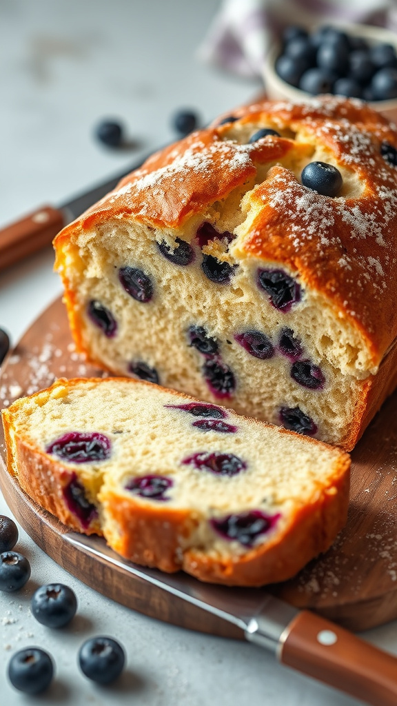 16. Blueberry-Studded Easter Bread