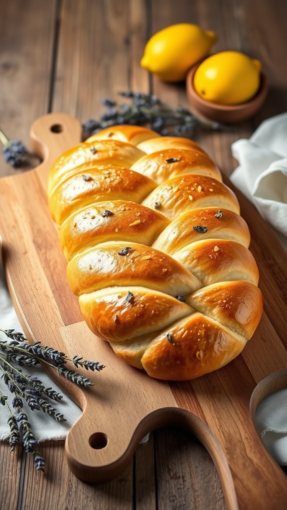 19. Lavender Lemon Easter Bread