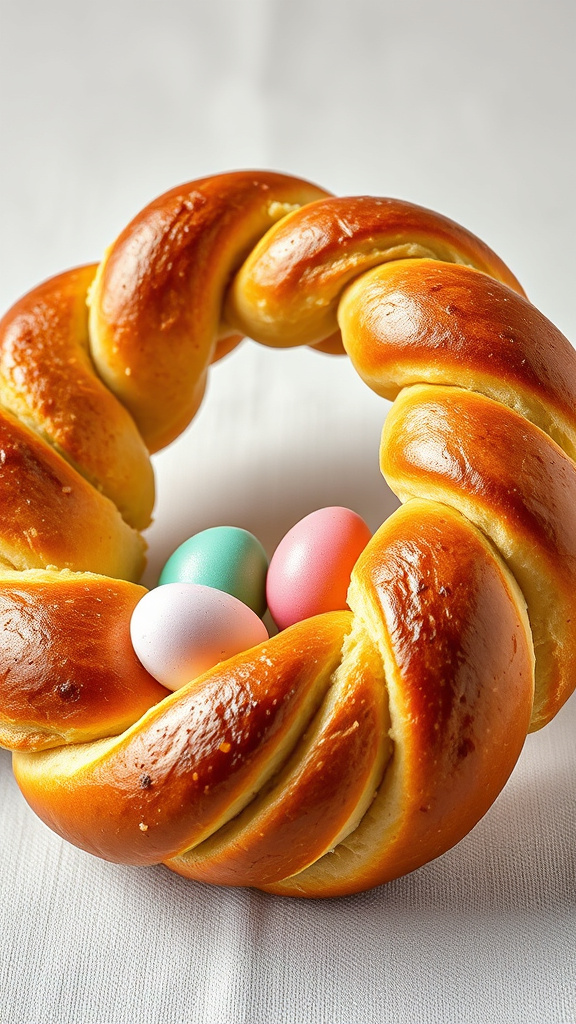 20. Artisan Italian Easter Bread