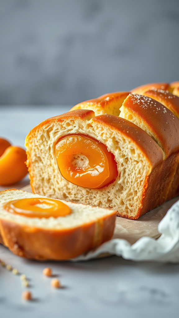 27. Apricot Jam Filled Easter Bread