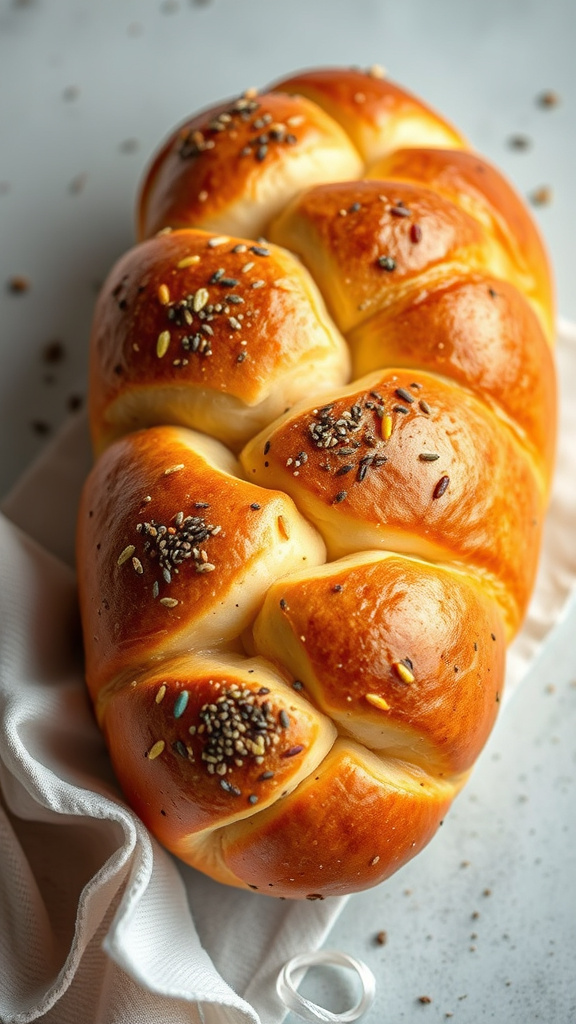 28. Chia Seed Italian Easter Bread