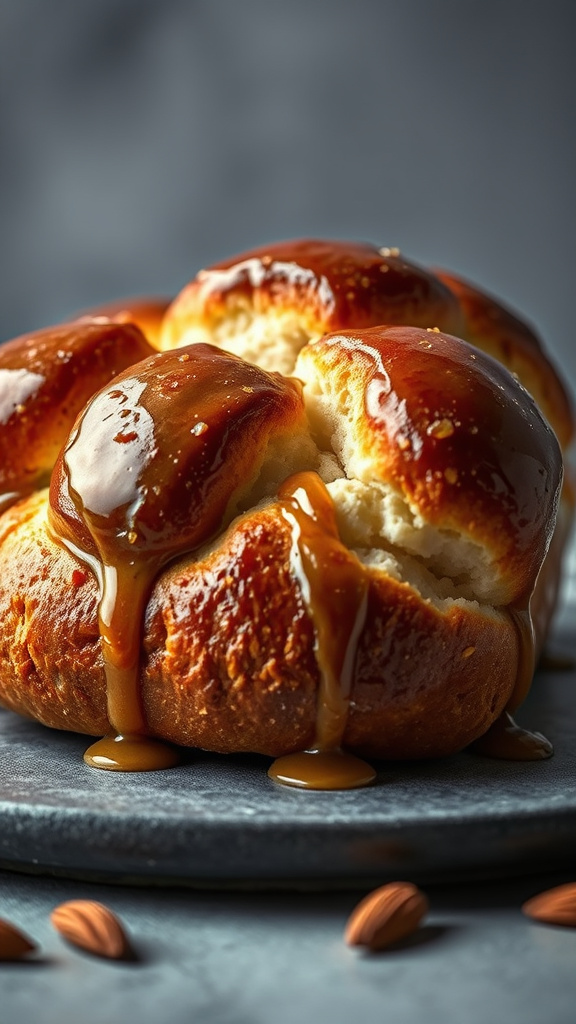 3. Amaretto Glazed Italian Bread