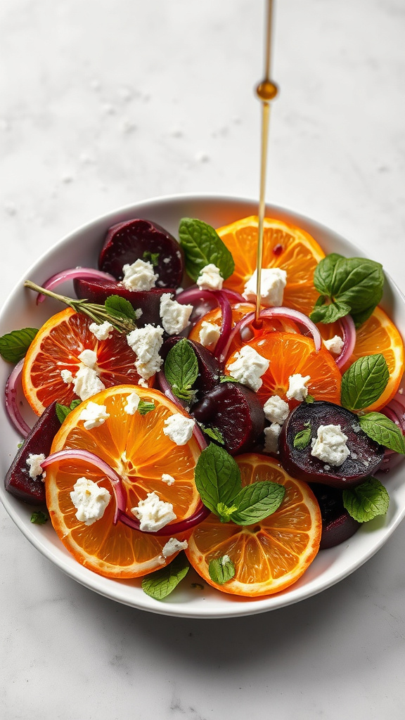 12. Zesty Orange and Beet Salad