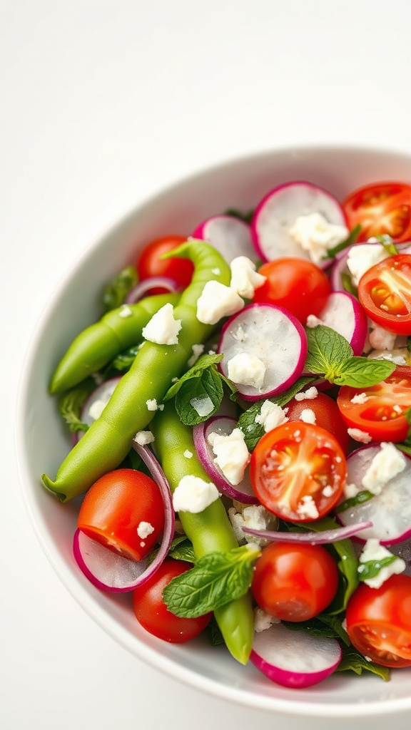 15. Fresh Snap Pea Spring Salad