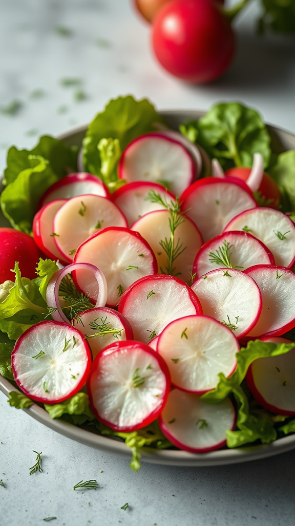 5. Easter Egg Radish Salad