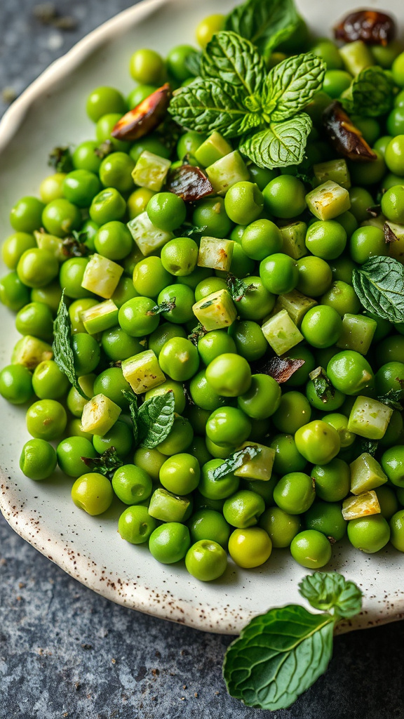 6. Minted Pea and Asparagus Mix