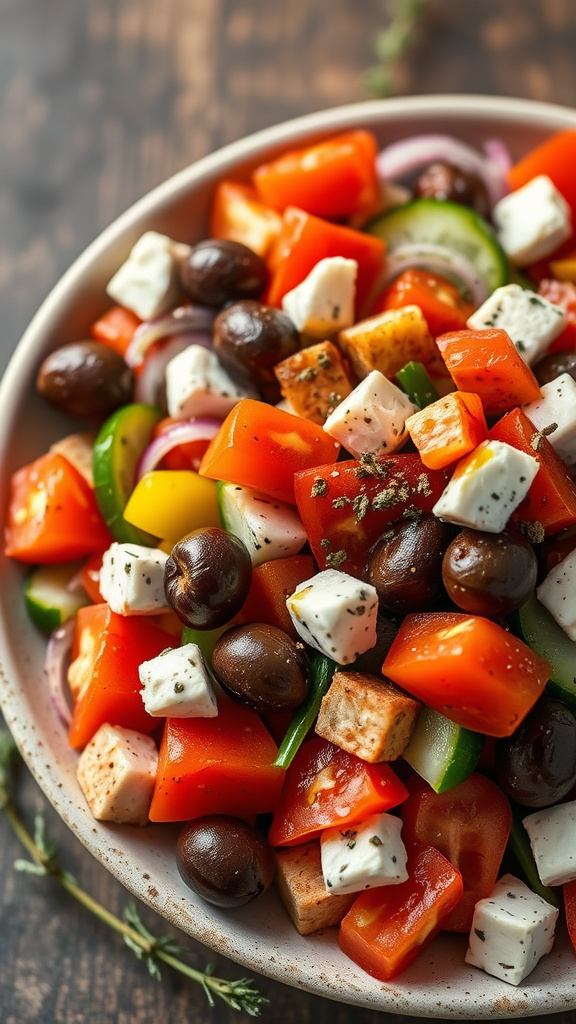 9. Greek Easter Village Salad