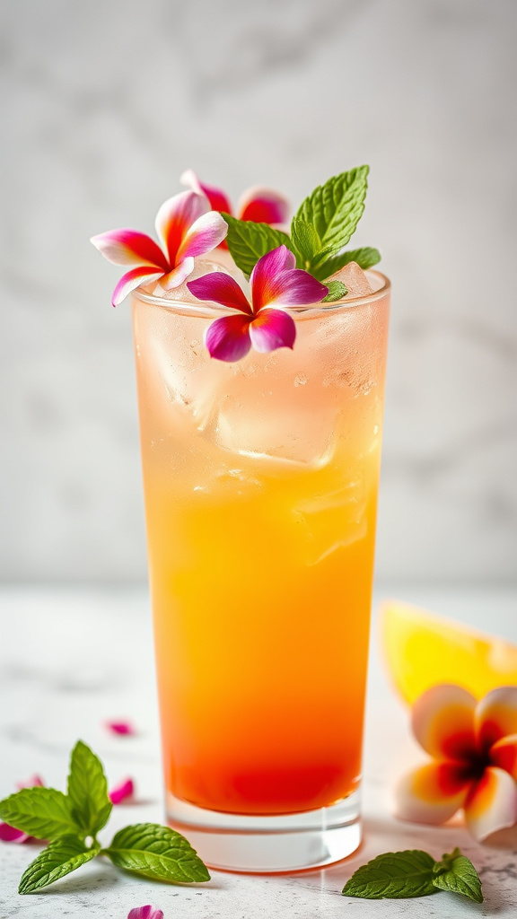 1. Blossom Breeze Mocktail