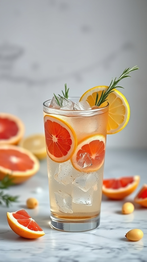 10. Grapefruit Garden Spritz