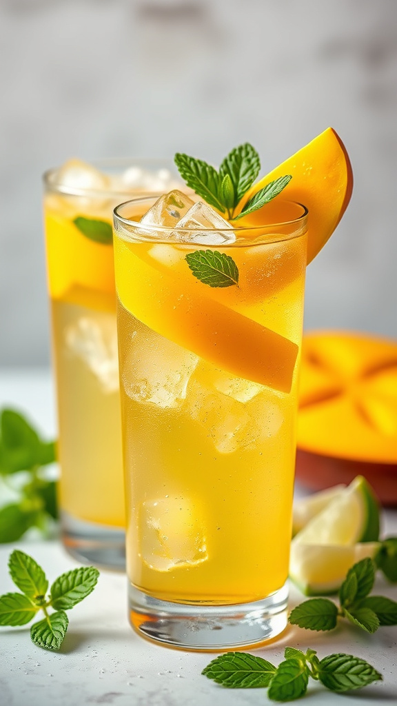 16. Mango Mint Refresher