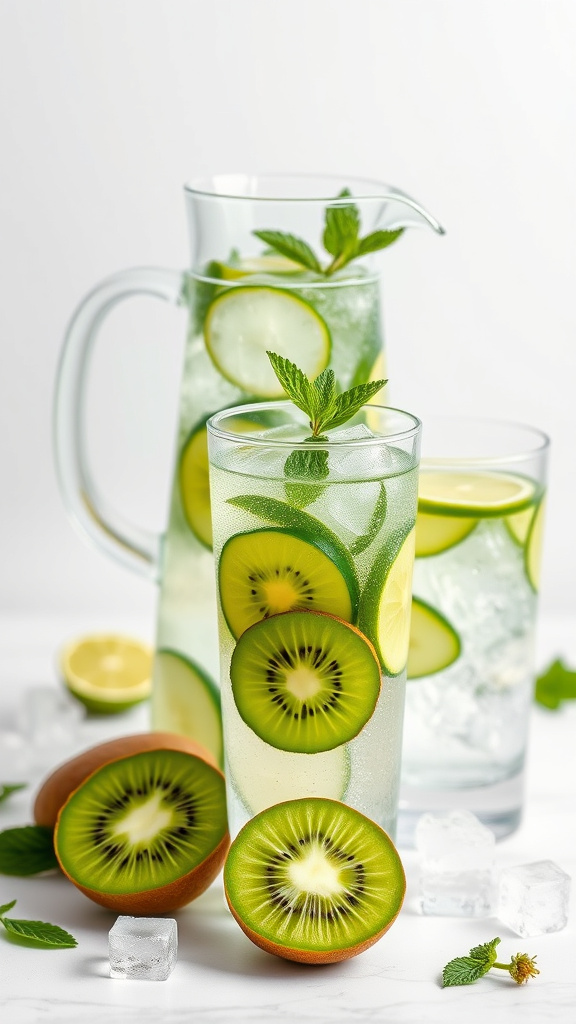 21. Kiwi Cucumber Cooler