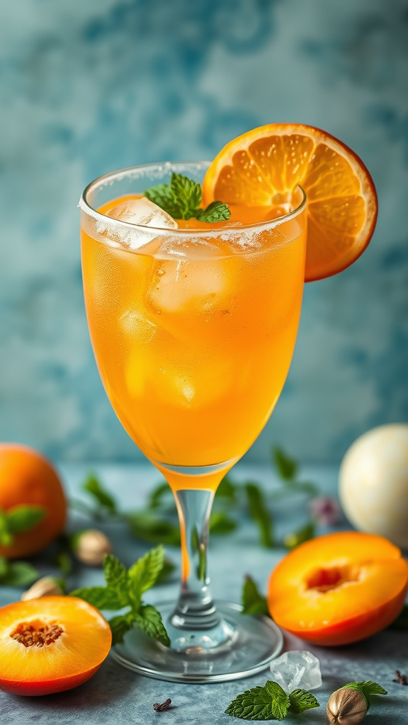 27. Apricot Bliss Mocktail