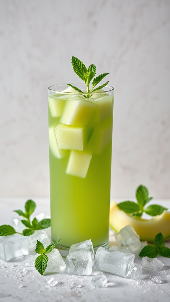 28. Honeydew Mint Cooler