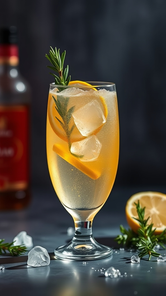 3. Rosemary Spring Fizz