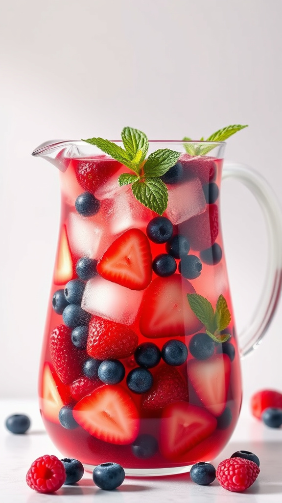 4. Berry Bliss Punch