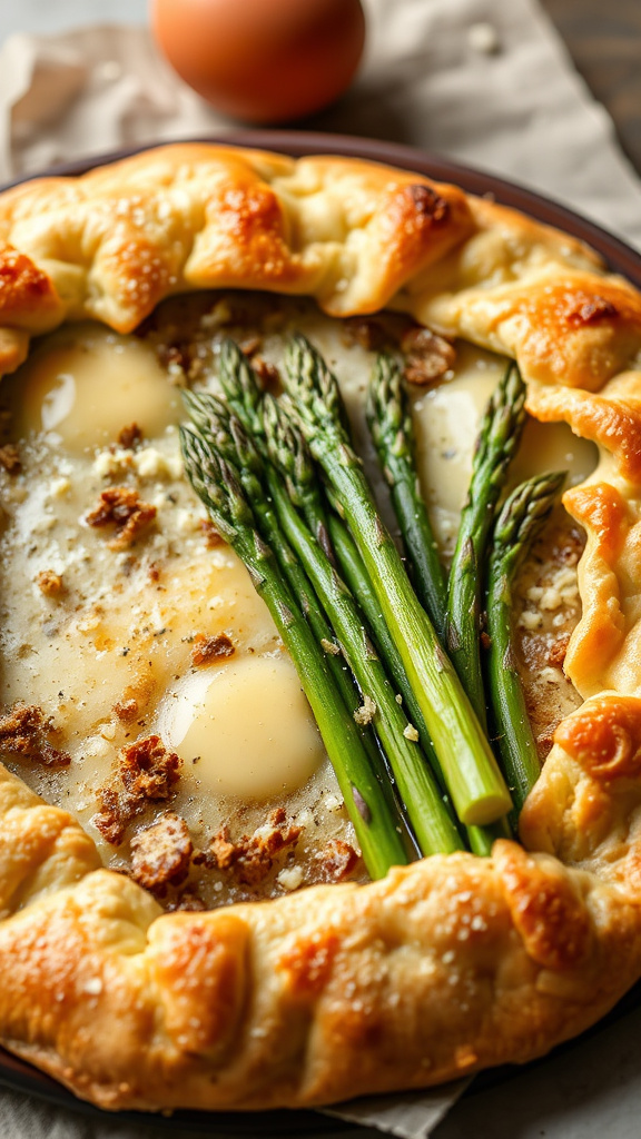 11. Asparagus Gruyere Galette