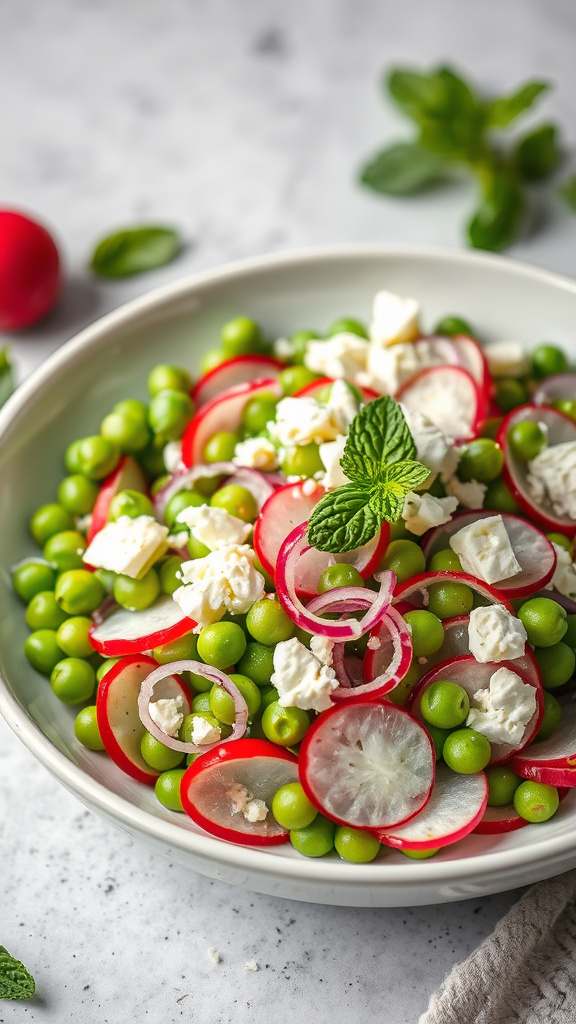 2. Fresh Spring Pea Salad