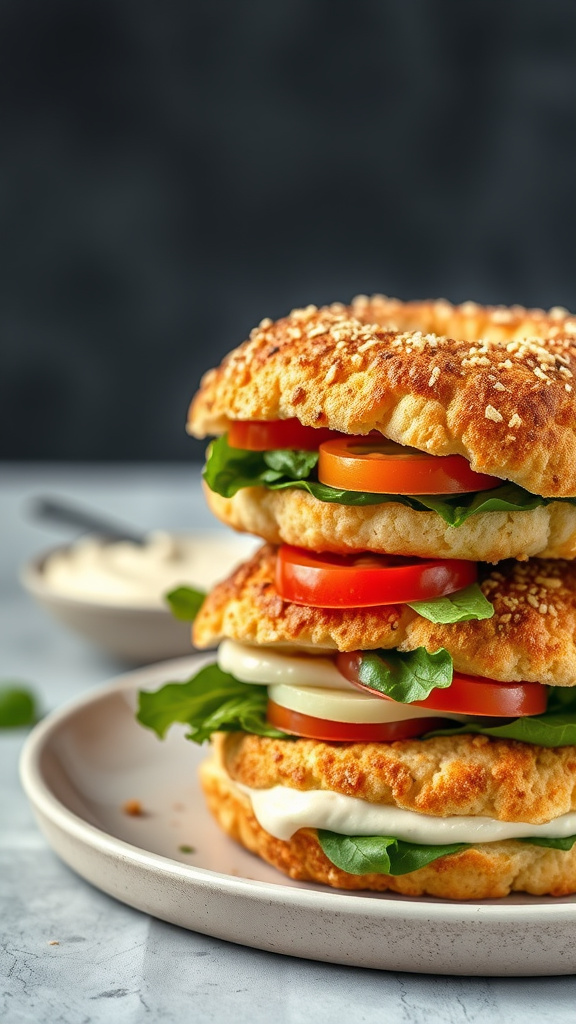 27. Cauliflower Bagel Sandwiches