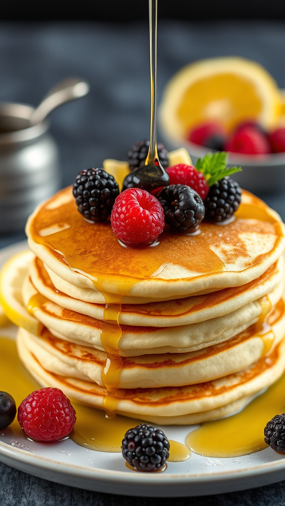 3. Lemon Ricotta Pancakes