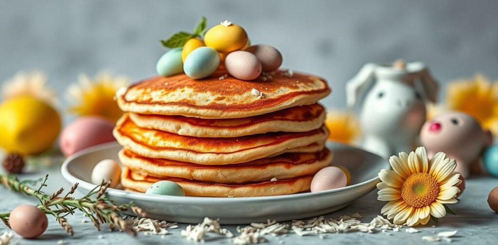 28 Fluffy Easter Pancakes to Stack Up Fun