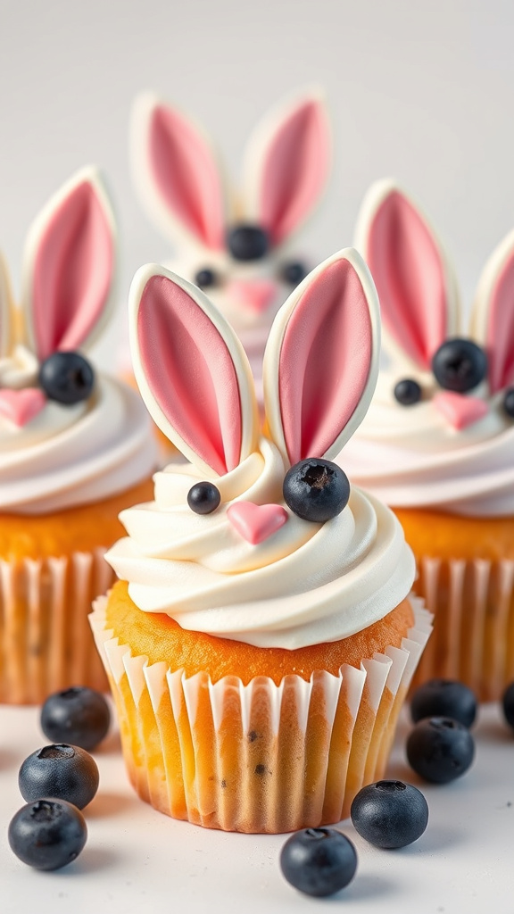 11. Blueberry Easter Bunnies