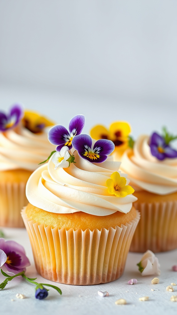 13. Edible Blossom Decorations