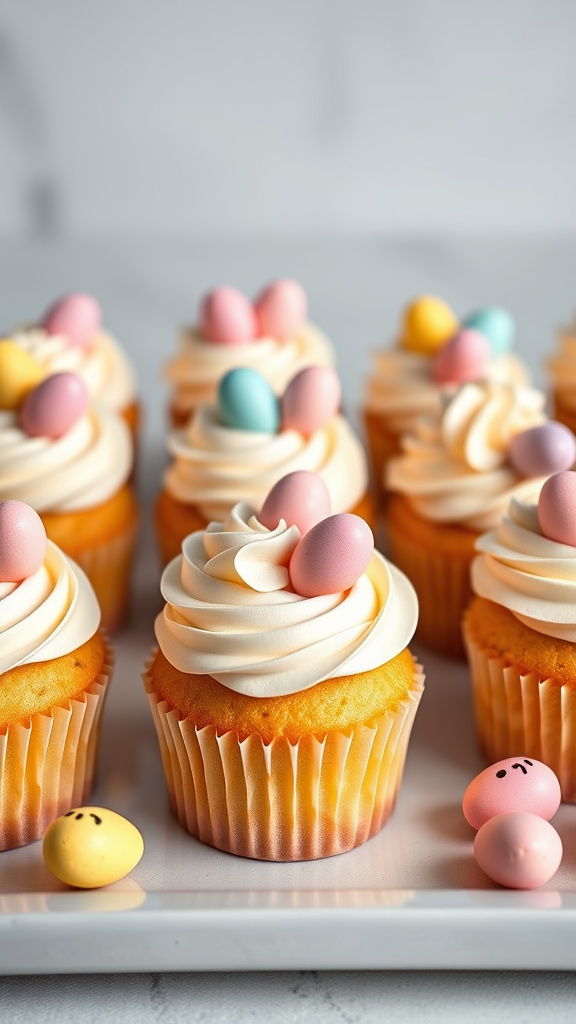 2. Pastel Mini Egg Toppers