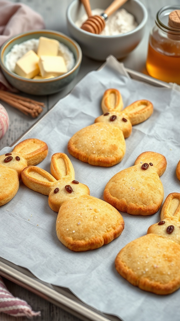 17. Easter Bunny Biscuits