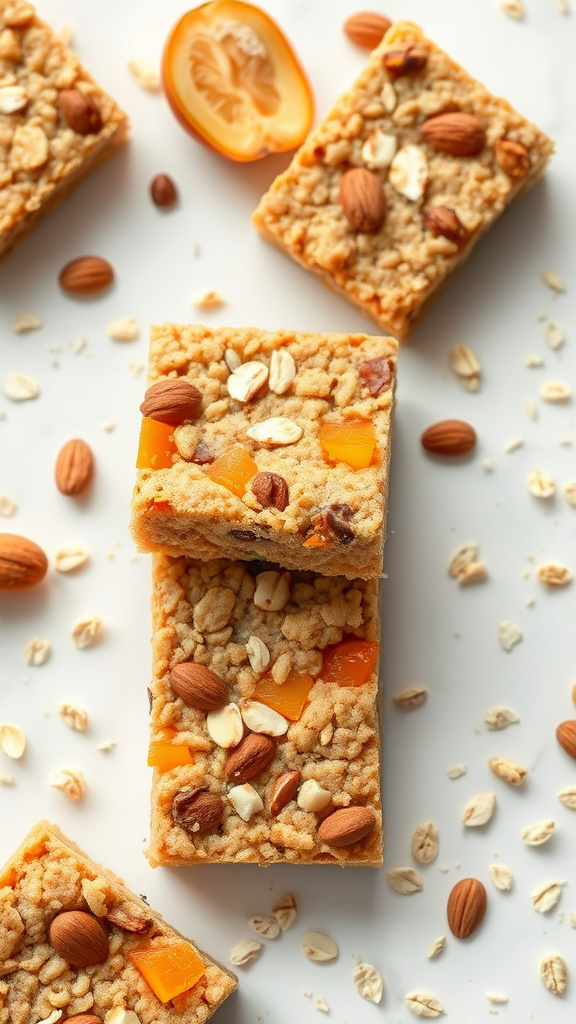 19. Apricot and Almond Breakfast Bars