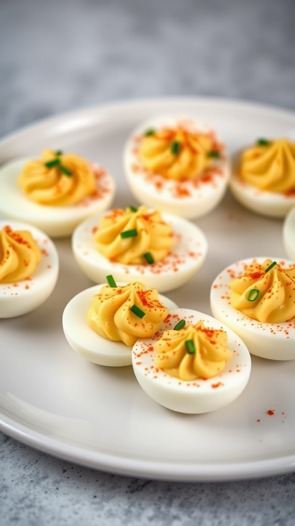 20. Creamy Deviled Eggs