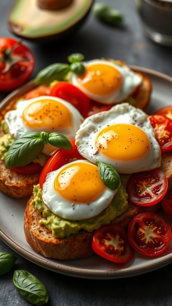 5. Sunny Avocado & Tomato Toast