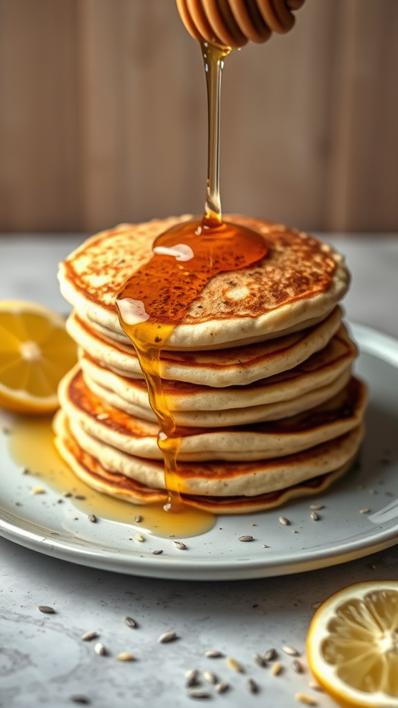 9. Lemon Poppyseed Pancakes