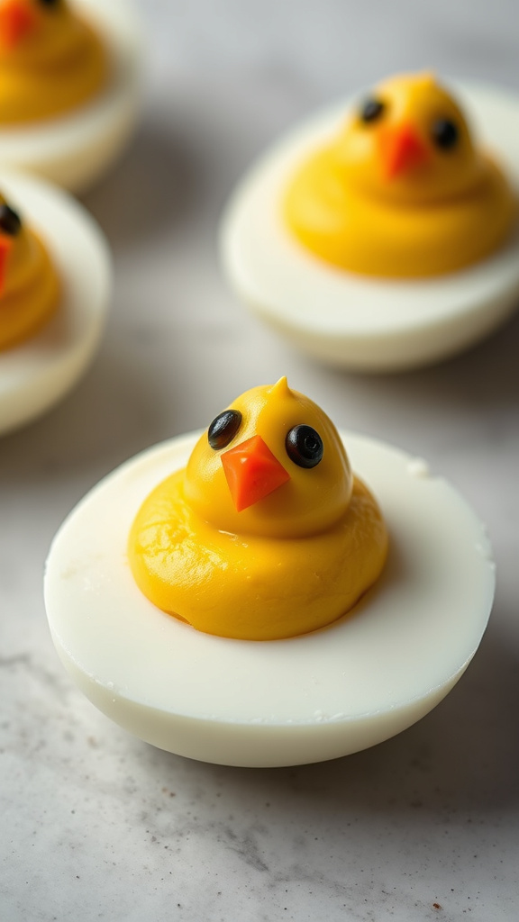 10. Deviled Egg Chicks