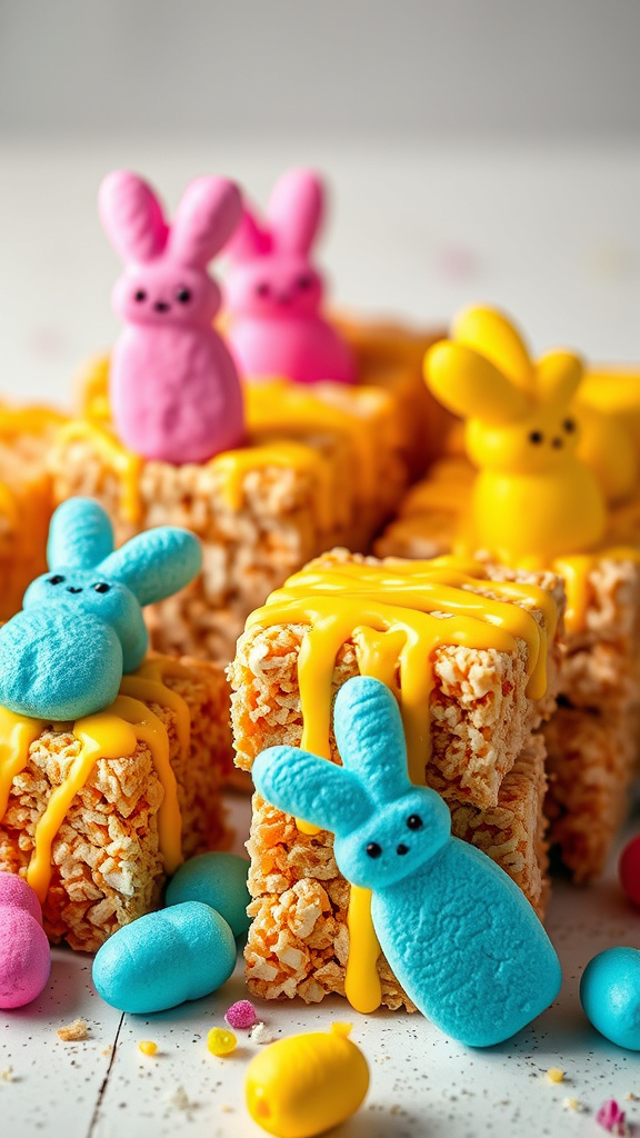 19. Peeps Rice Krispie Treats