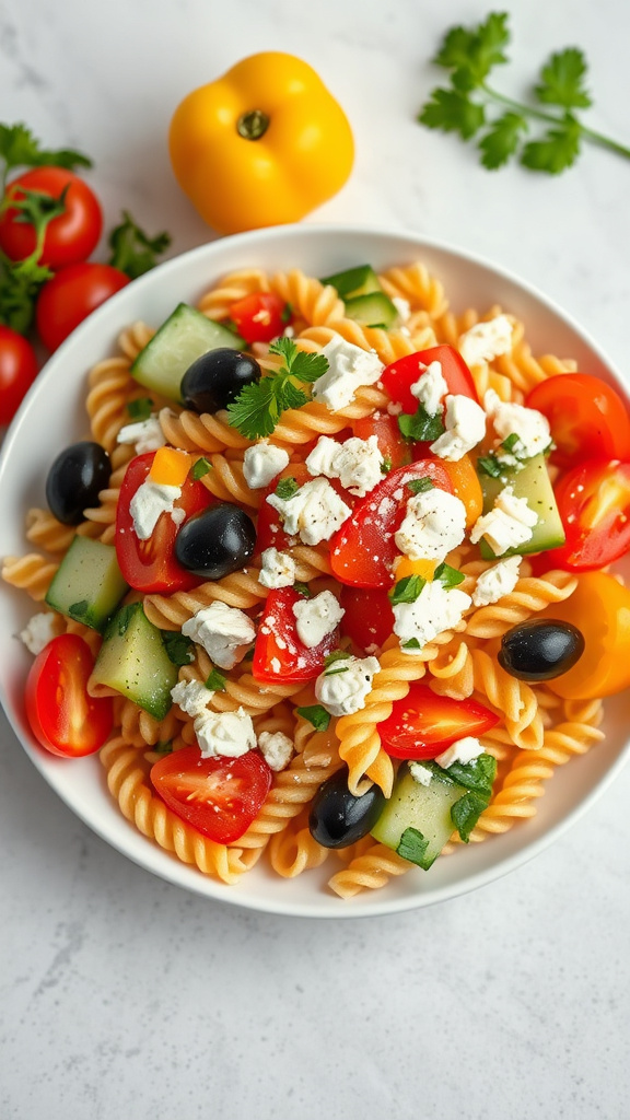 7. Spring Garden Pasta Salad