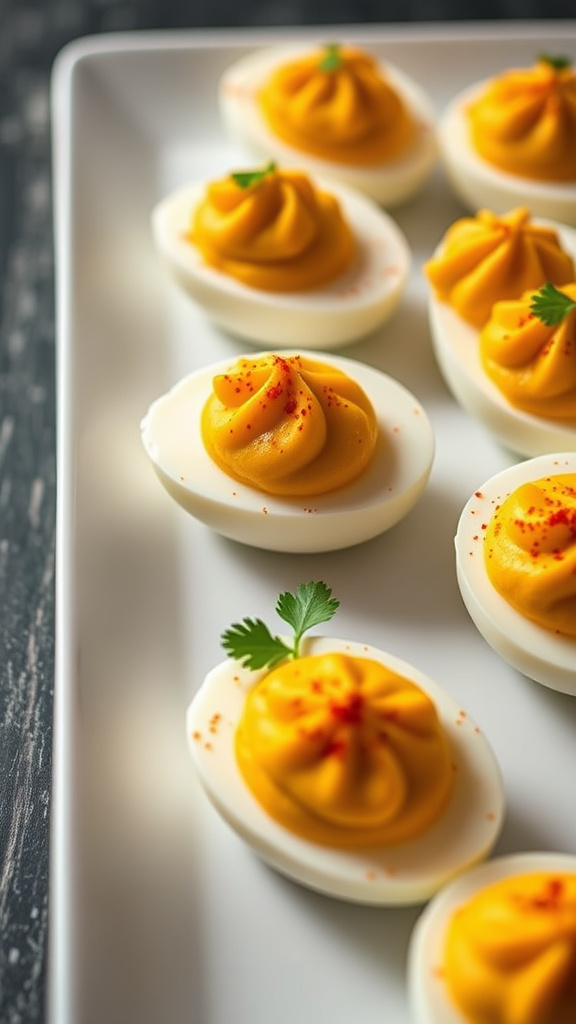 28. Butternut Squash Deviled Eggs