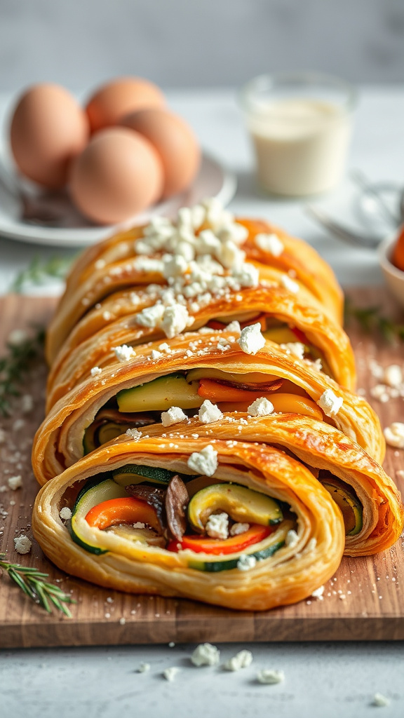 14. Roasted Veggie Easter Strudel