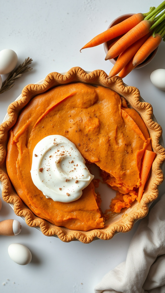 5. Carrot Ginger Pie Extravaganza